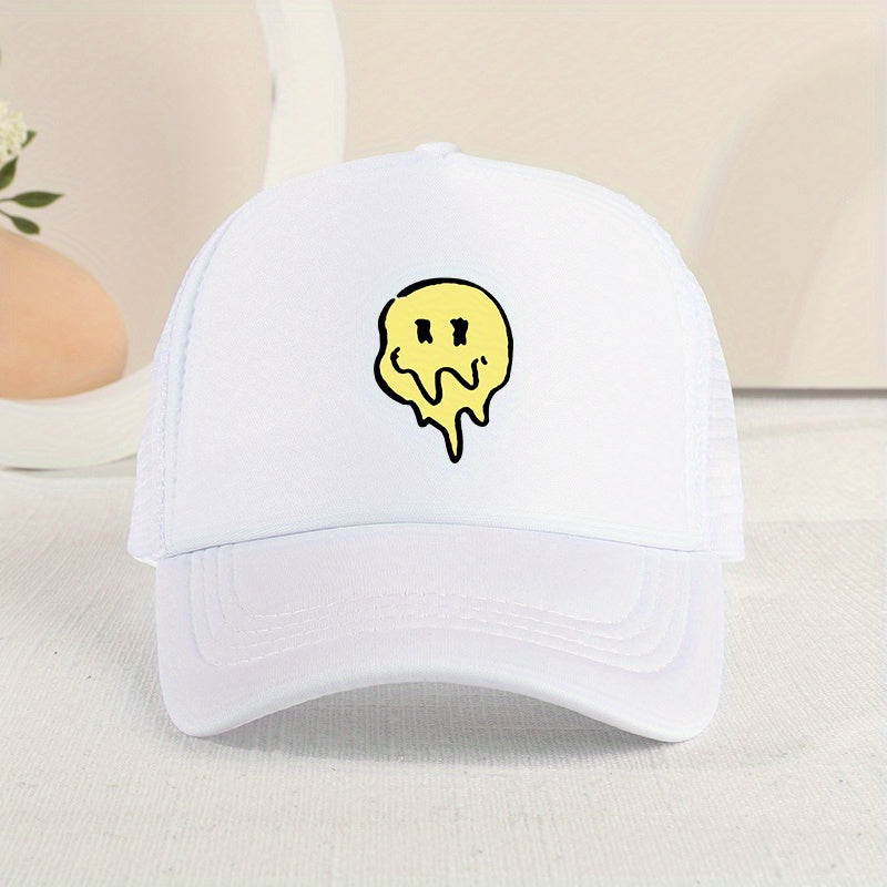 Kids Mesh Ghost Baseball Cap Sunshade Cap For Boys