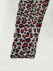 Leopard Print Leggings Girls Casual Leggings All Seasons Gift Sports