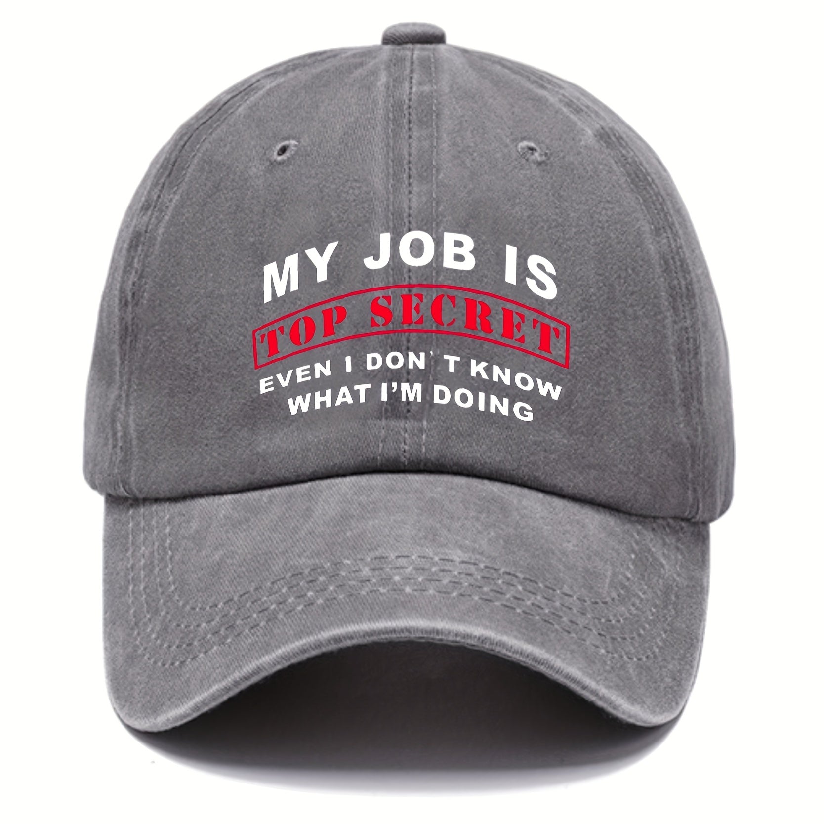 Adjustable Cotton Baseball Cap Sun Protection Hat
