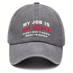 Adjustable Cotton Baseball Cap Sun Protection Hat