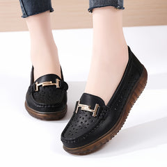 Women's Breathable Loafers Comfortable Walking Shoes Non slip Flats