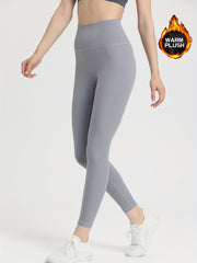 High Waist Fleece Liner Yoga Pants Butt Lifting Fitness Leggings