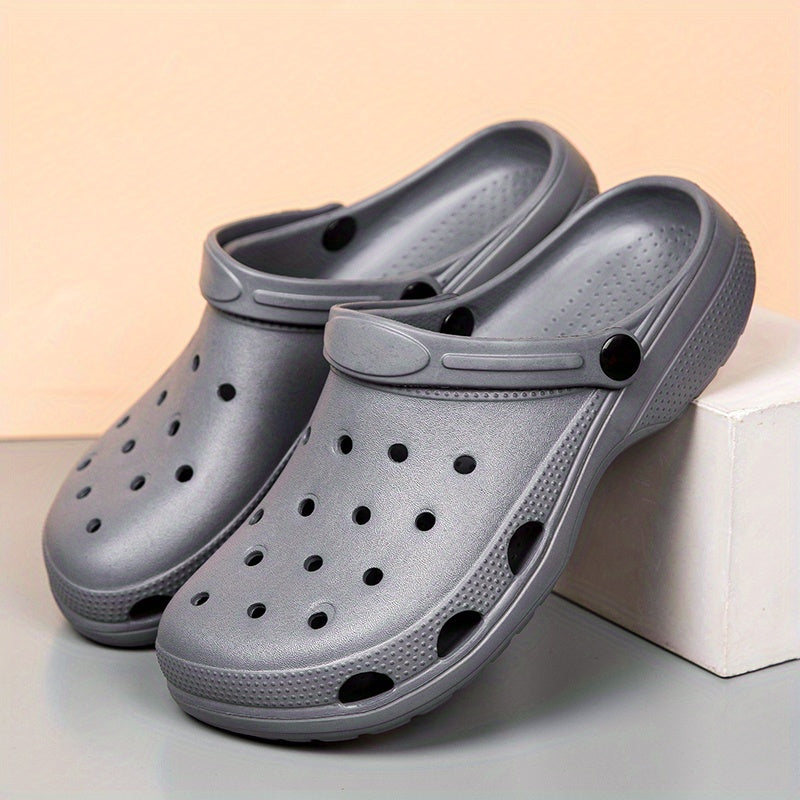 Men's Closed Toe Clogs Water Shoes Soft Sole
