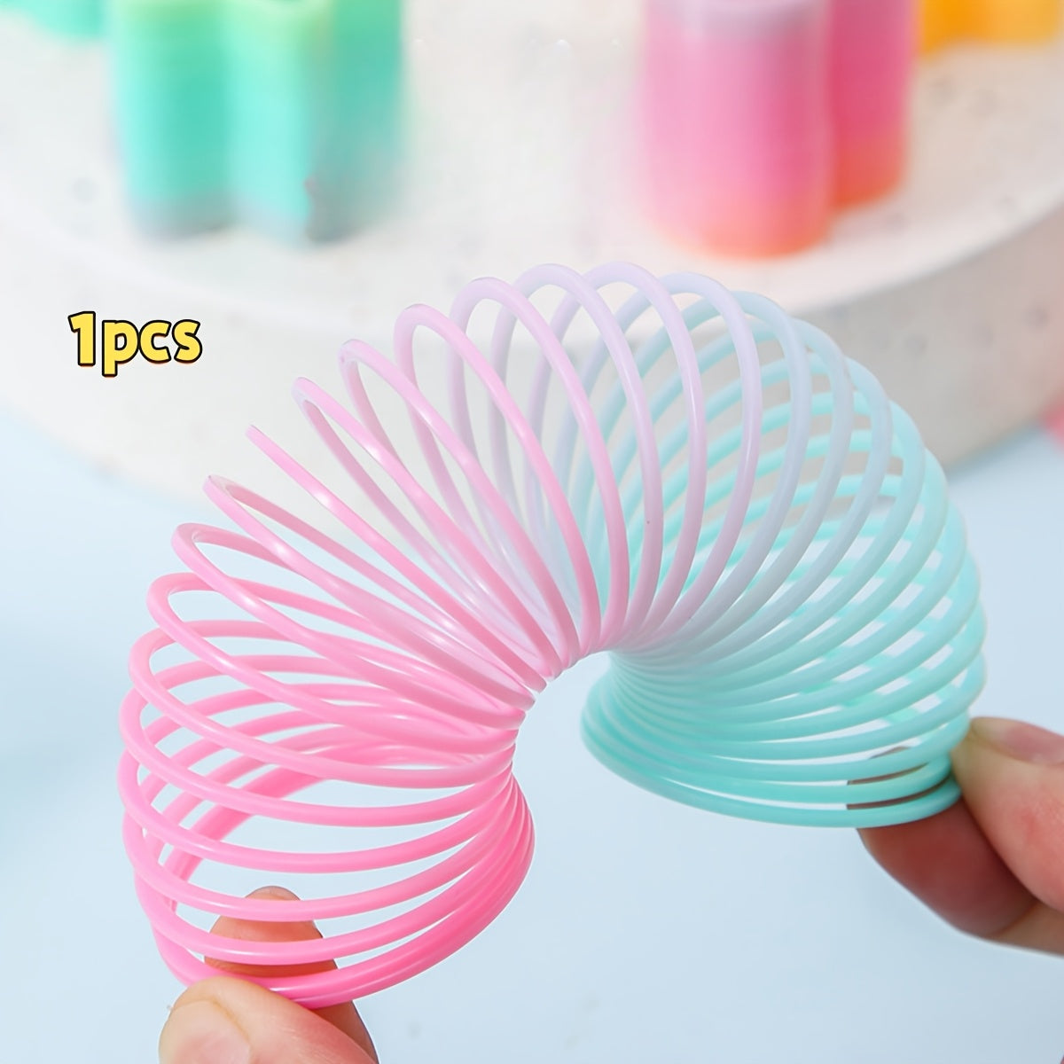 48pcs Rainbow Rings Party Favor Halloween Christmas Birthday