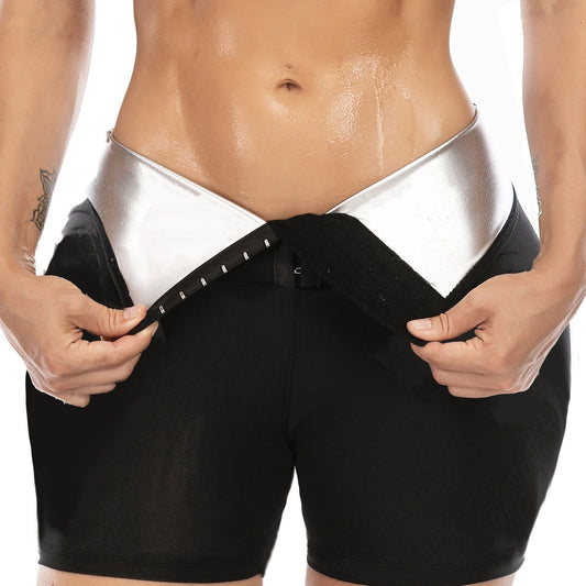 Ultra Flexible Sauna Sweat Shorts Tummy Control Butt Lifting Shapewear