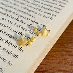 Girls Teen Star Stud Earrings Jewelry Gift Party Holiday