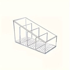 Transparent Remote Control Holder for Makeup Brushes and Pens