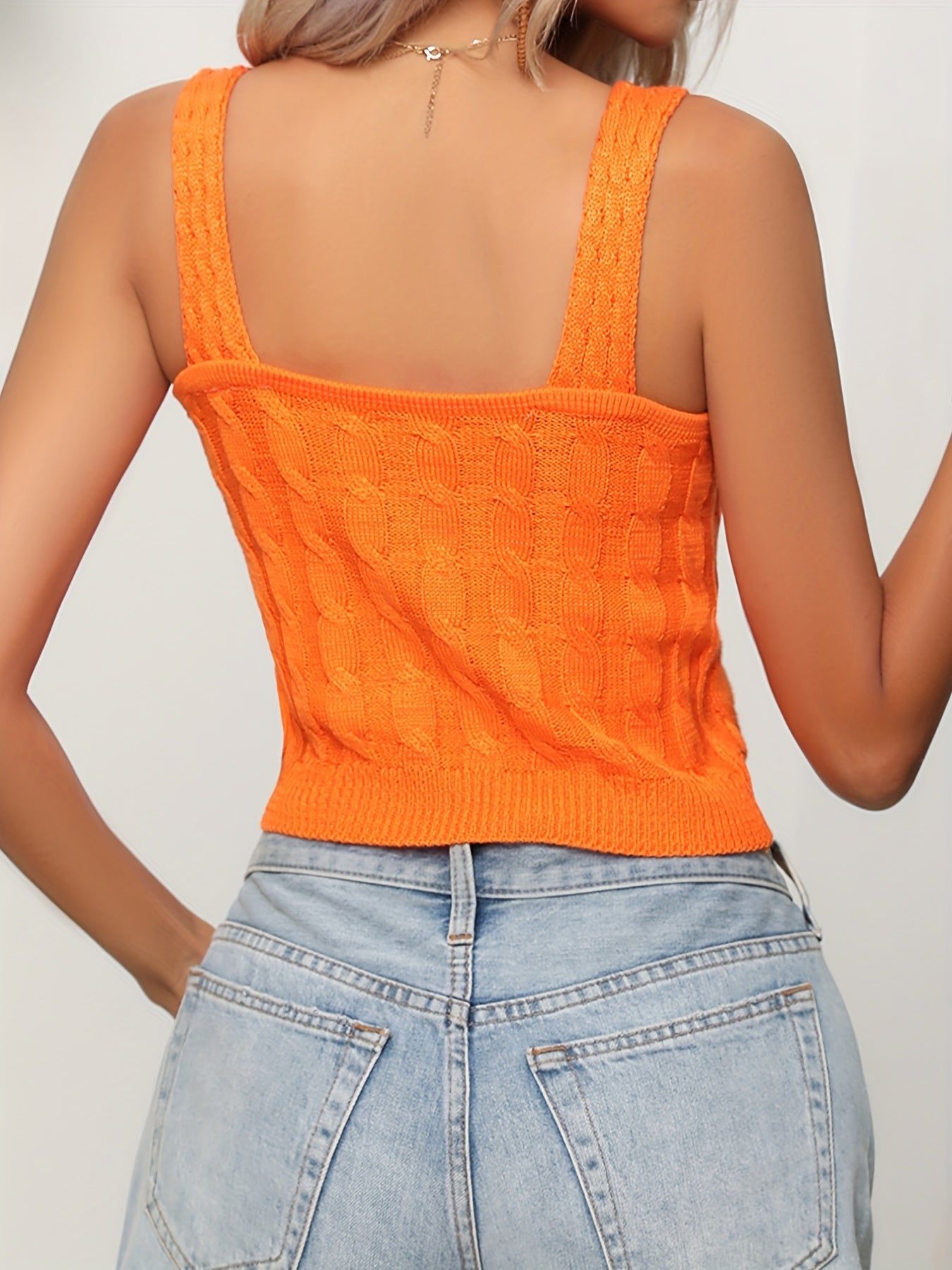 Y2K Tank Tops V Neck Sleeveless Summer Tank Top