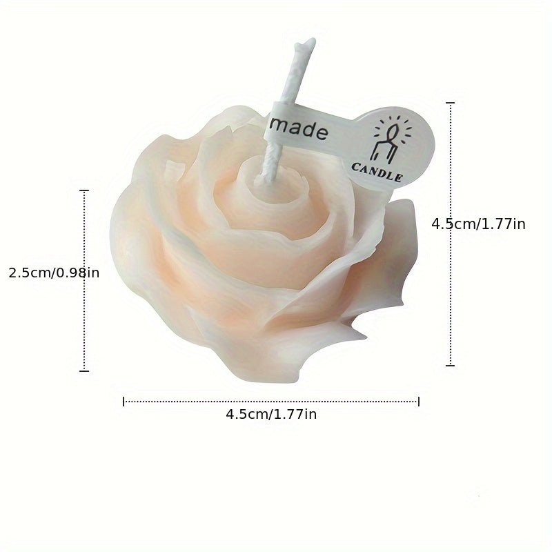 Romantic Rose Scented Candle for Bedroom Ornaments