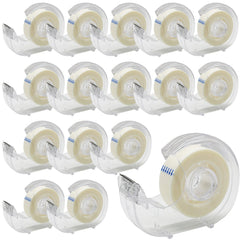 Clear Tapes & Dispensers 16 Pack 6 Pack 1x25 6m Transparent Refills Office Tape