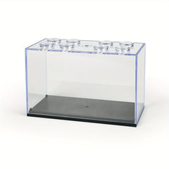 Transparent display box for building block collection