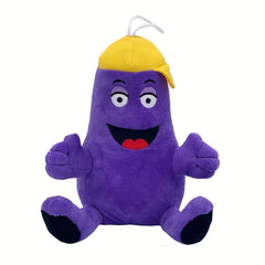 Grimaca Plush Toy Stuffed Animal Purple M Plushie Doll Gifts Kids