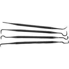 7pcs Gun Cleaning Brushes & Picks Set, Brass Steel Nylon Bristle