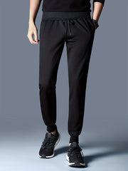 Men's Mesh Athletic Track Pants with Pockets for Gym and Running