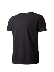 Men's Solid Crew Neck T shirt Casual Comfy Tees For Summer