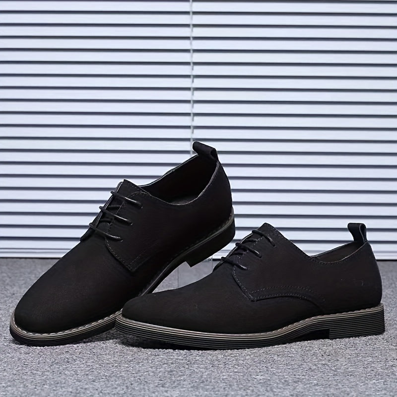 Men's Derby Shoes Lace up Front Dress Shoes For Men Office Business Formal