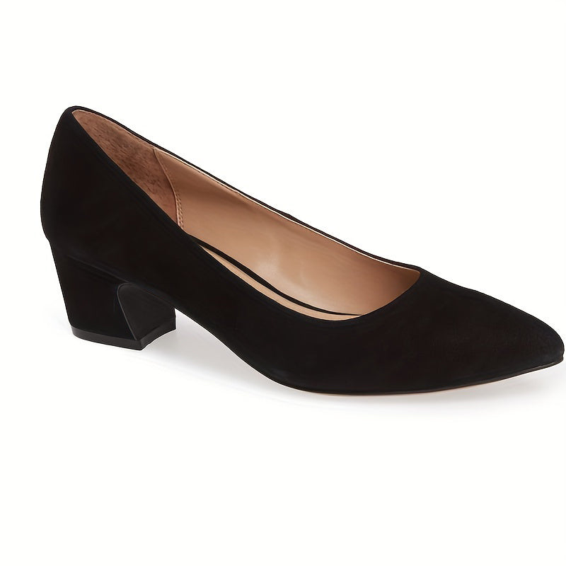Leopard Print Low Heel Pointed Toe Slip On Pumps