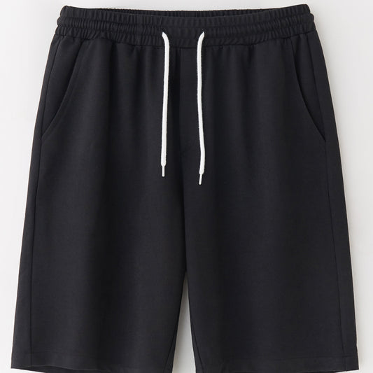 Men's Breathable Comfy Drawstring Shorts for Summer Gym Workout