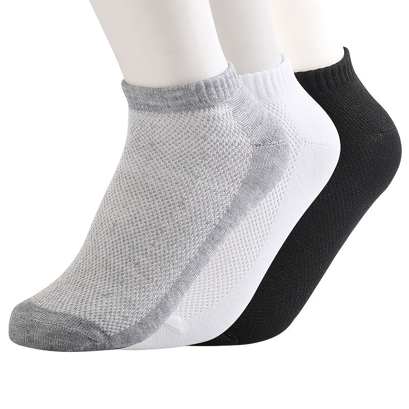 5pcs Stretchy Breathable Socks for Women Travel Size