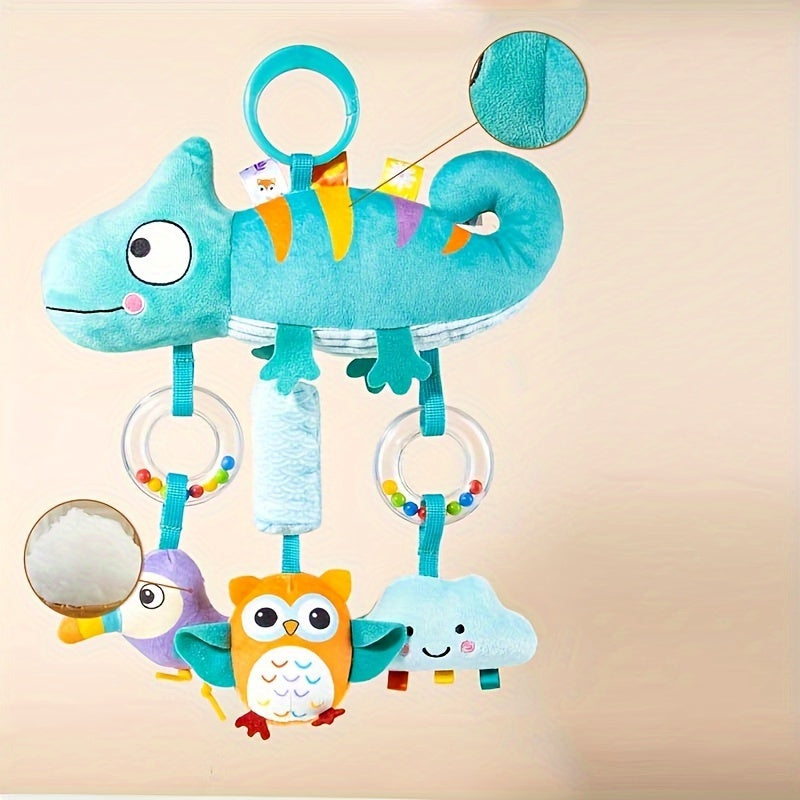 USATDD Soft Animal Hanging Rattle Toy for Babies