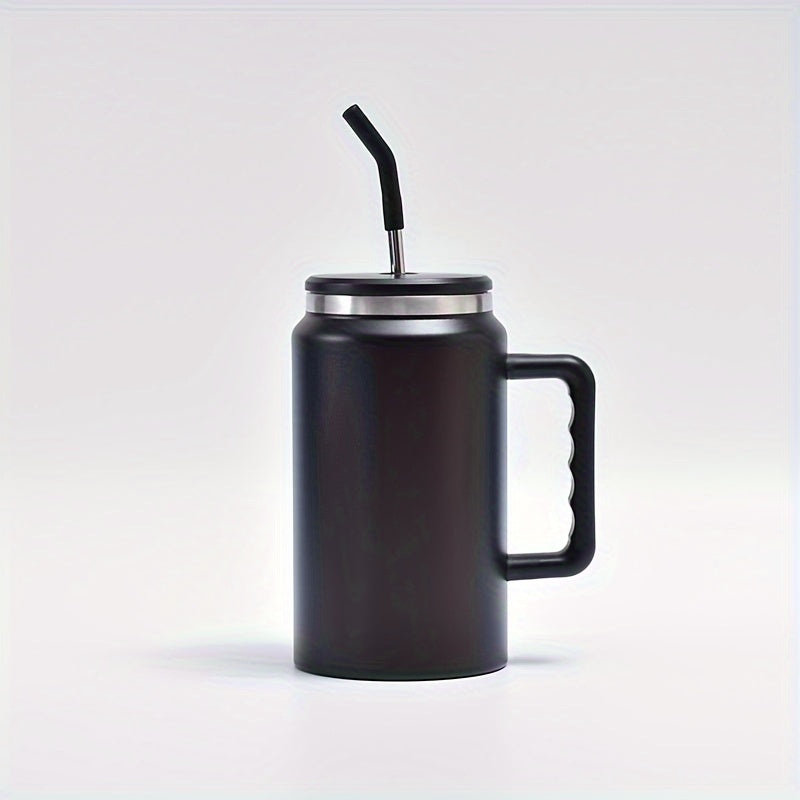 1500ml Stainless Steel Water Bottle Insulated Leakproof Outdoor Travel Cup