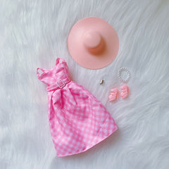 Female Doll Princess Dress Set Spring Summer Noble Lady Wind Supermodel
