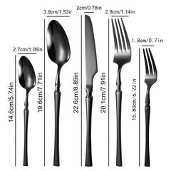 Halloween Stainless Steel Cutlery Set - 30pcs
