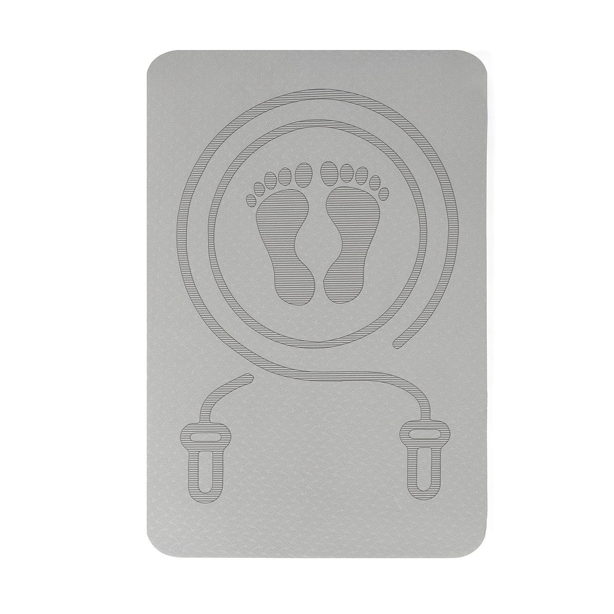 Thickened Non-slip TPE Yoga Mat for Pilates Skipping