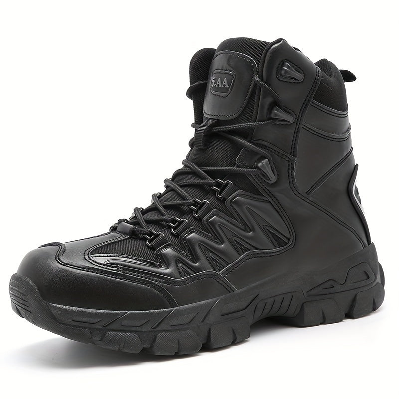 Men's High Top Hiking Shoes Non Slip Thermal Boots