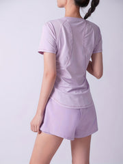 2pcs Quick Drying Sports Top & Breathable Running Shorts