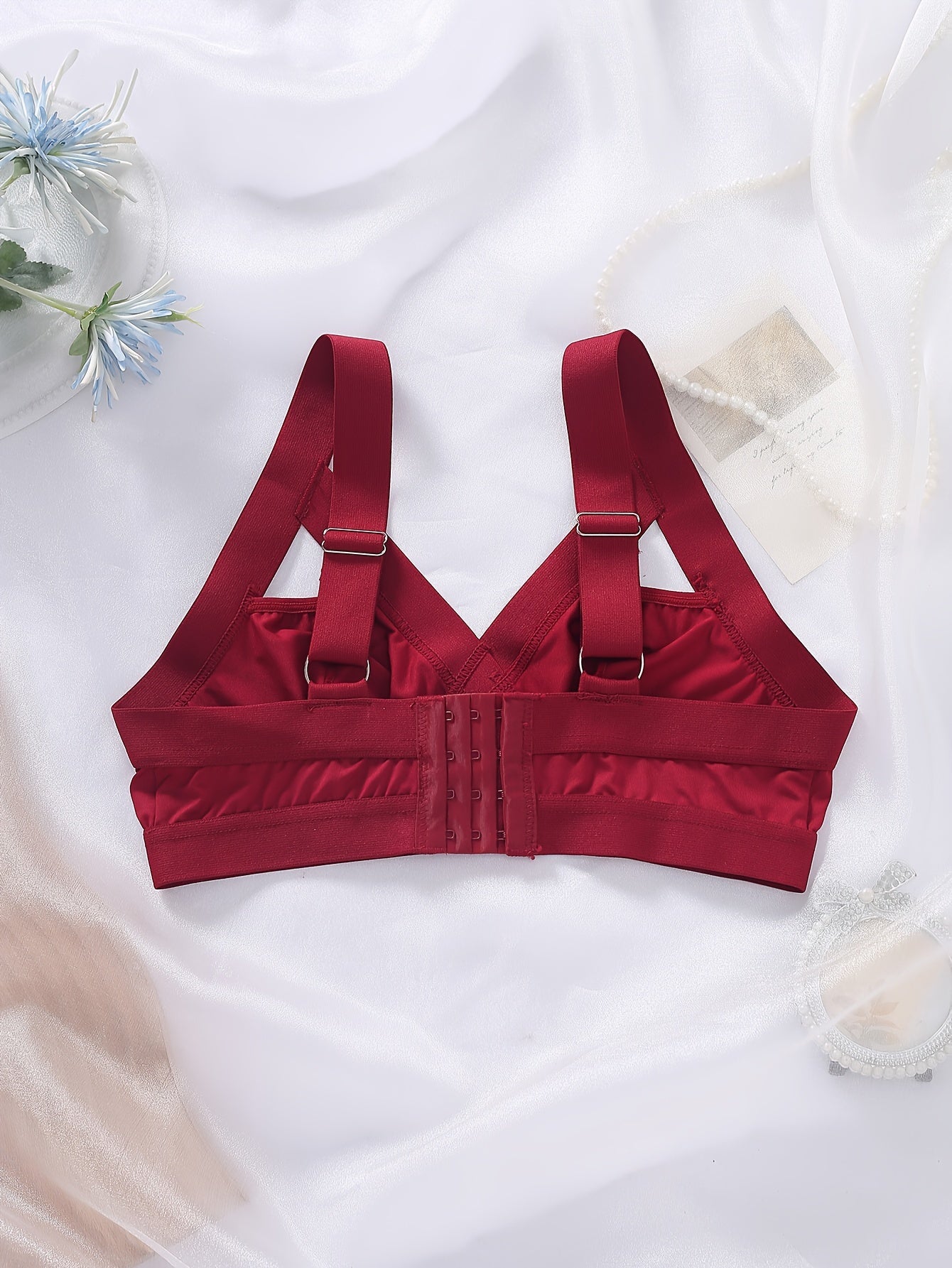 Wireless Cut Out Bra Comfy & Breathable Women's Lingerie