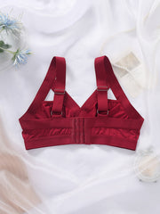 Wireless Cut Out Bra Comfy & Breathable Women's Lingerie