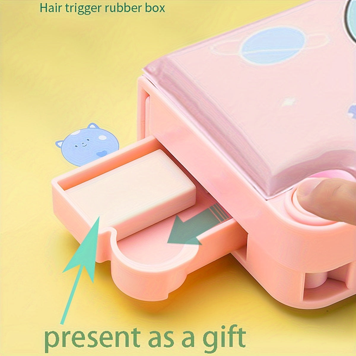 Multifunctional Stationery Box - Pen Box with Hidden Compartments