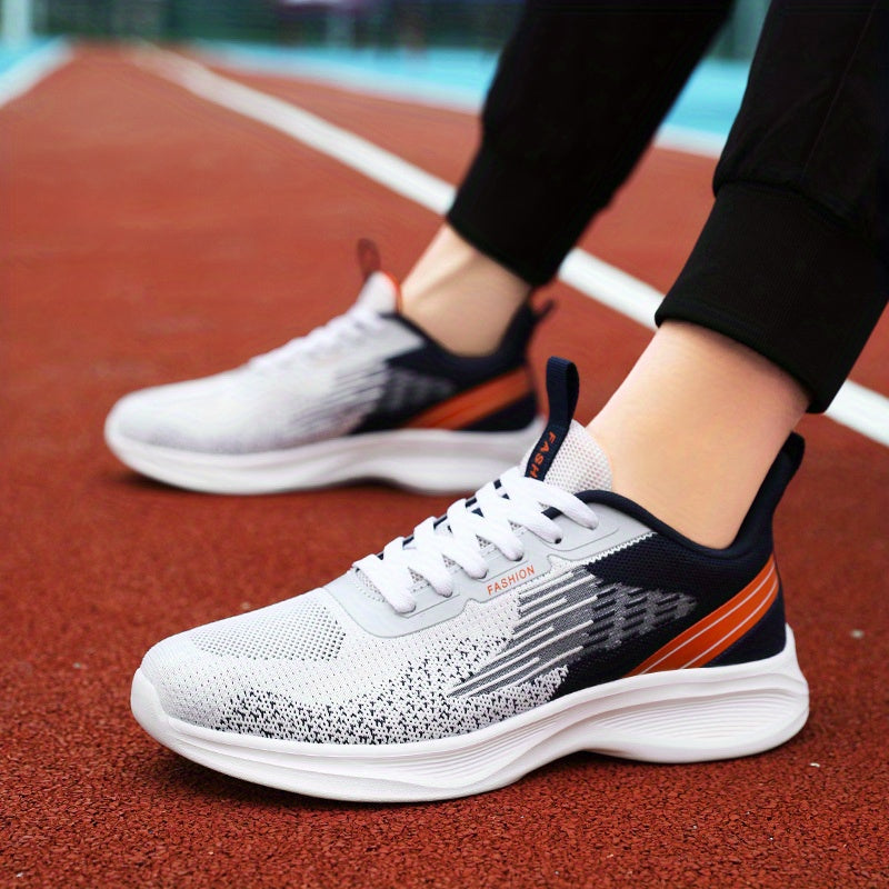 Men's Lightweight Shock Absorbing Athletic Shoes For Running Gym