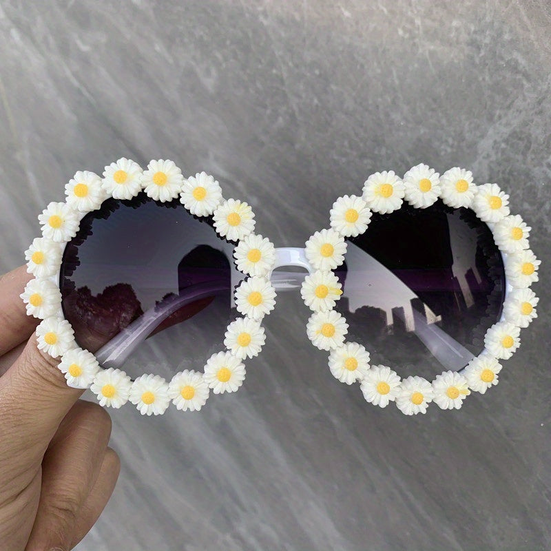 Daisy Flower Sunglasses Gradient UV400
