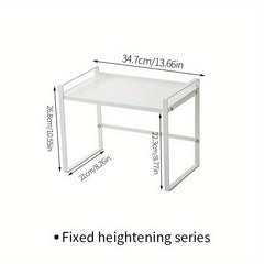 Retractable Storage Shelf Inner Partition Layer Shelf Cabinet