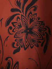 Men's Botanical Print Casual Resort Shirt