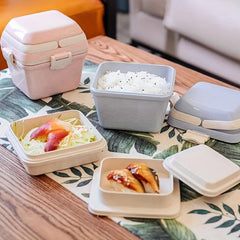 Portable Three-layer Lunch Box Leakproof Bento Box