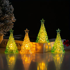 Mini Luminous Christmas Tree Night Light - Holiday Decoration