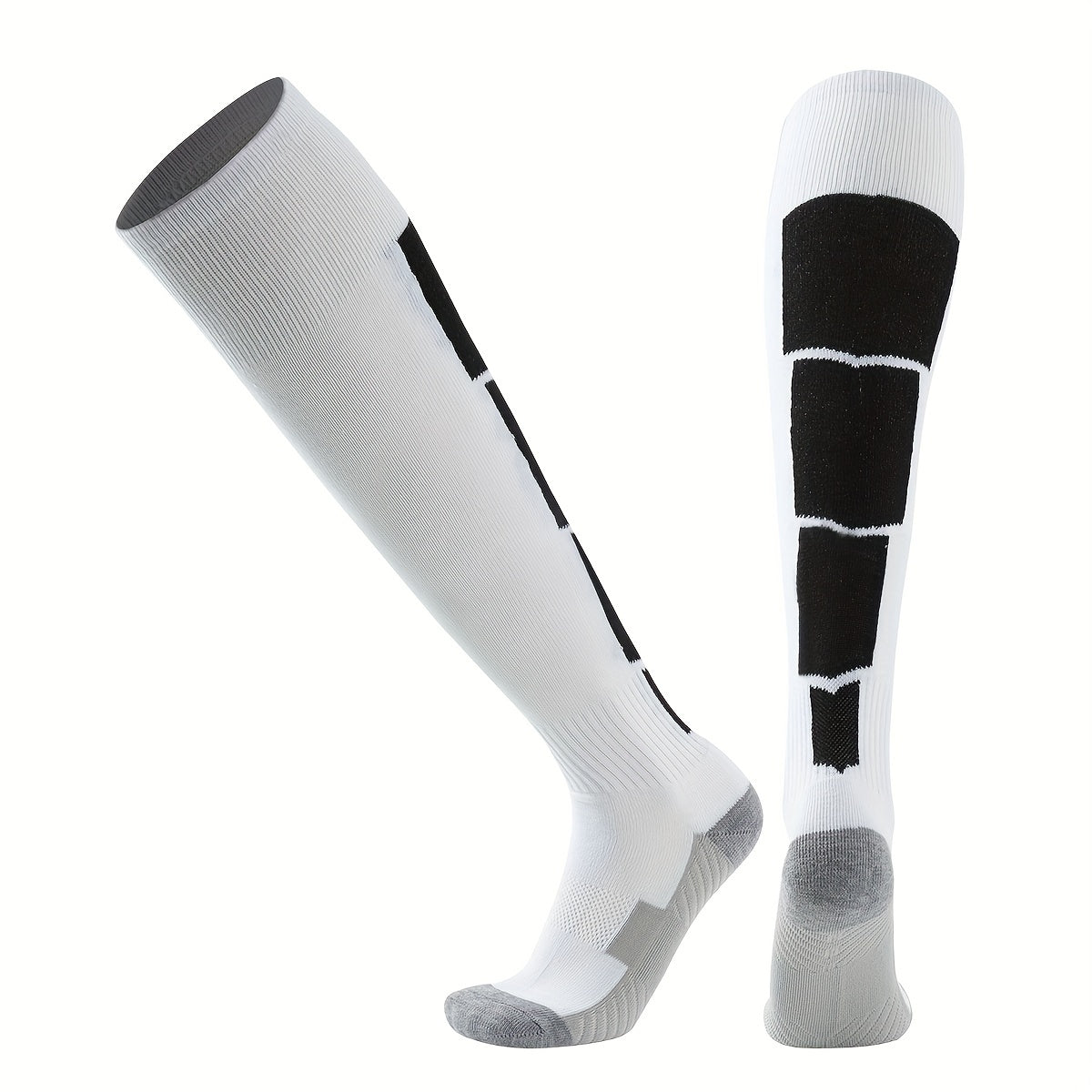 2pairs Outdoor Sports Socks Thick Towel Bottom Wear-resistant Breathable