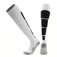 2pairs Outdoor Sports Socks Thick Towel Bottom Wear-resistant Breathable