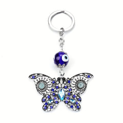 Butterfly Metal Keychain Bag Purse Backpack Pendant