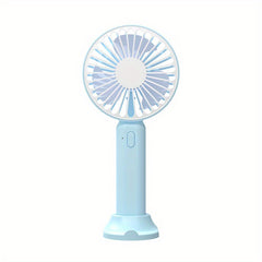 Handheld Small Fan Silent Desktop With Mobile Phone Holder Fan