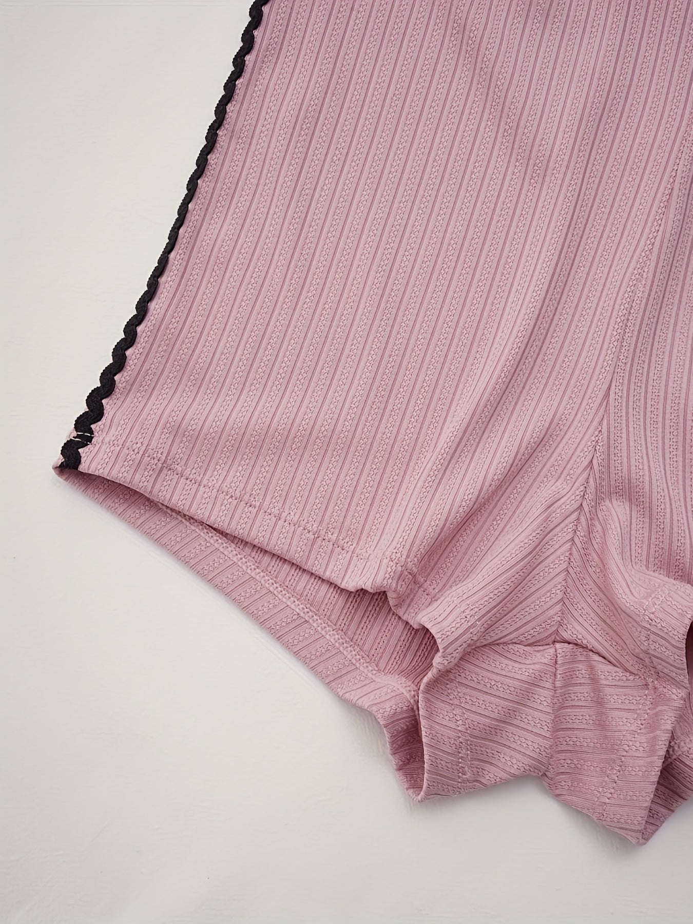 Soft & Comfy Bow Tie Sleep Bottoms Elastic Waistband Shorts