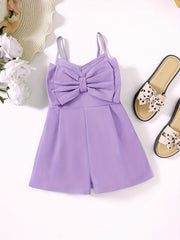 Bow Cami Rompers Jumpsuits for Toddlers