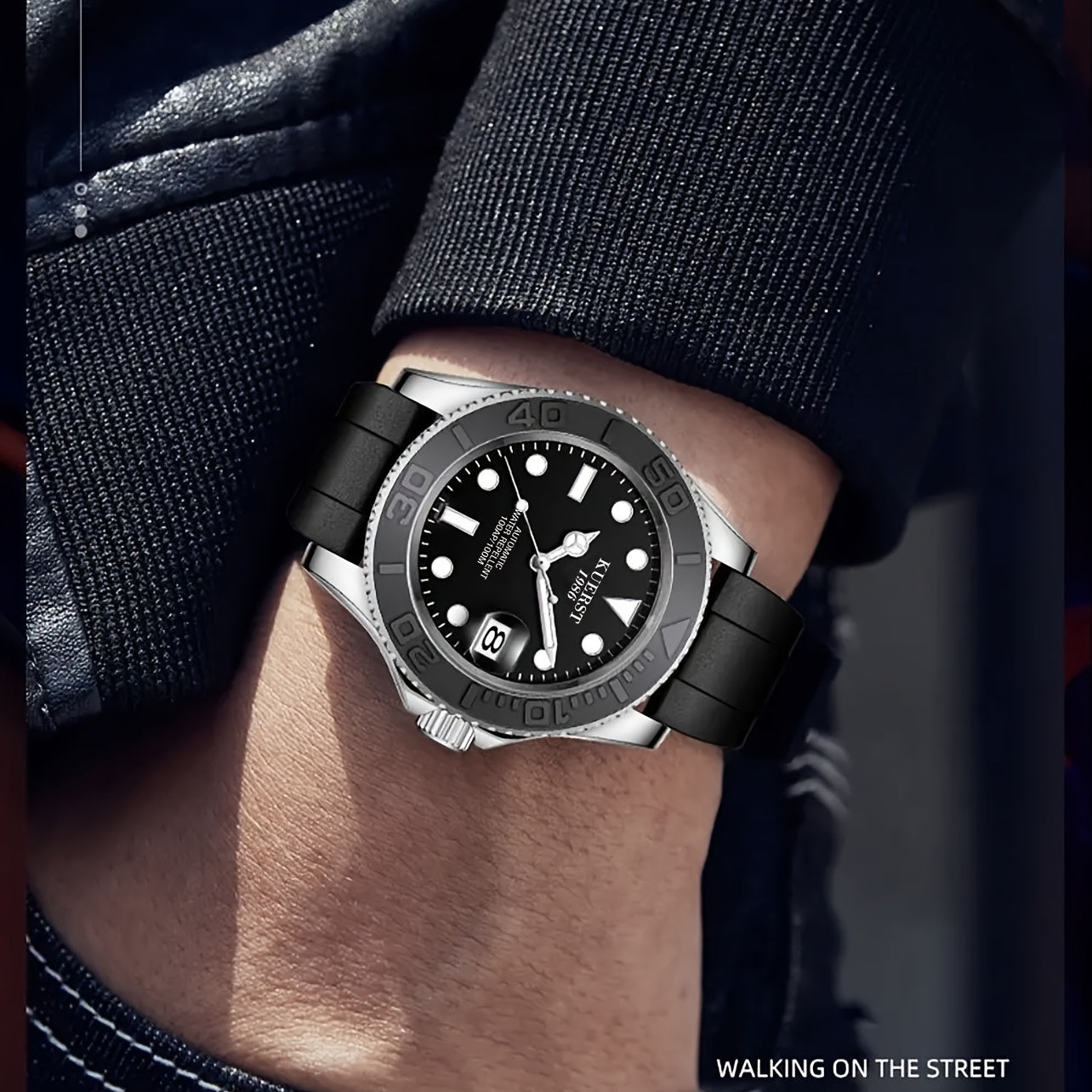 Student's Watch Automatic Mechanical Multifunctional Waterproof Calendar