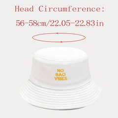 Versatile Sunshade Bucket Hat Double-sided Sun Hat For Party