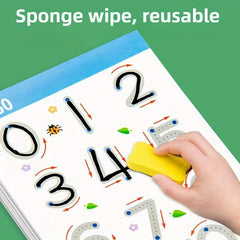 Reusable Kids' Pen Control Exercise Book