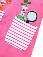 Baby Girls Cartoon Print Dress Clothes