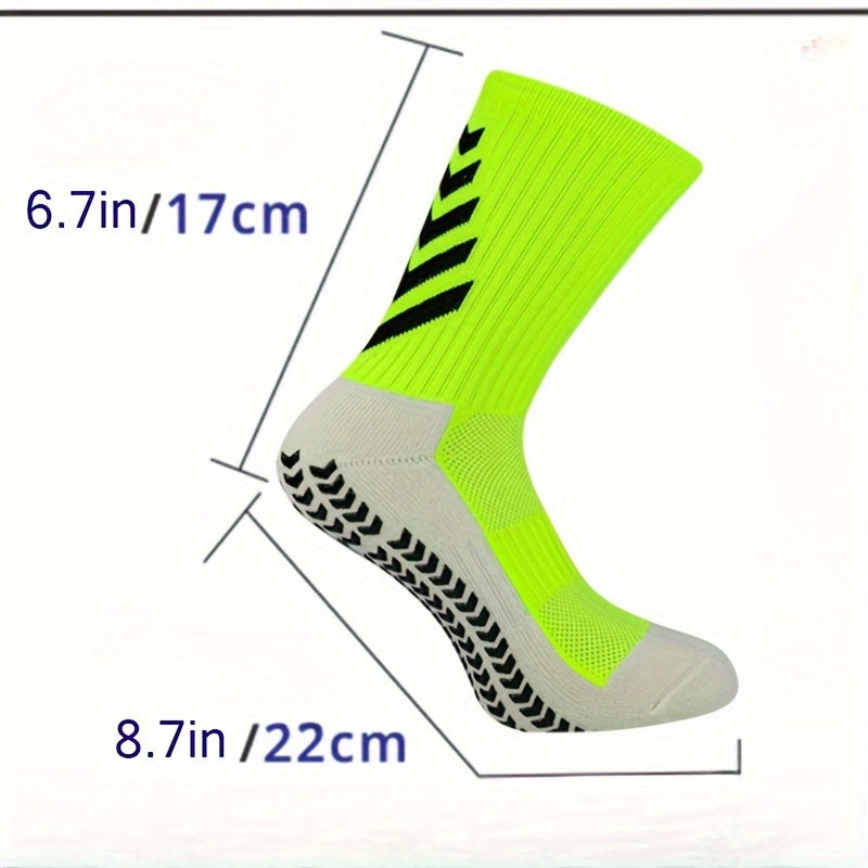 Non Slip Soccer Socks Athletic Breathable Sports Grip Socks